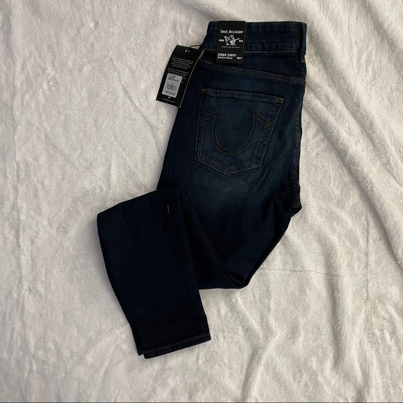 True Religion ✨NWTs✨ Dark Blue Jennie Skinny Jeans - Picture 4 of 7